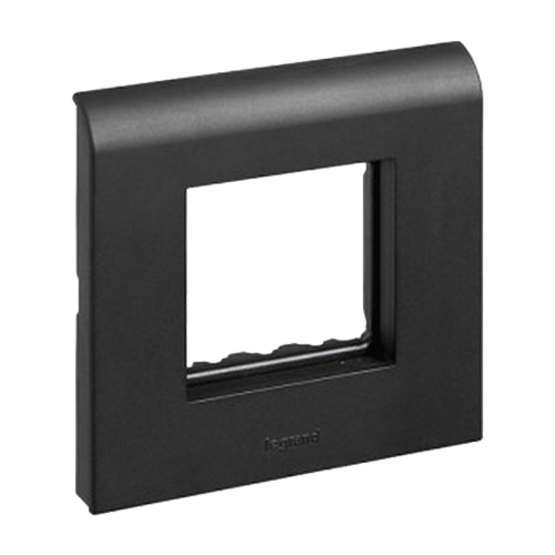 Legrand Mylinc 3M Matt Grey Plate With Frame, 6763 52